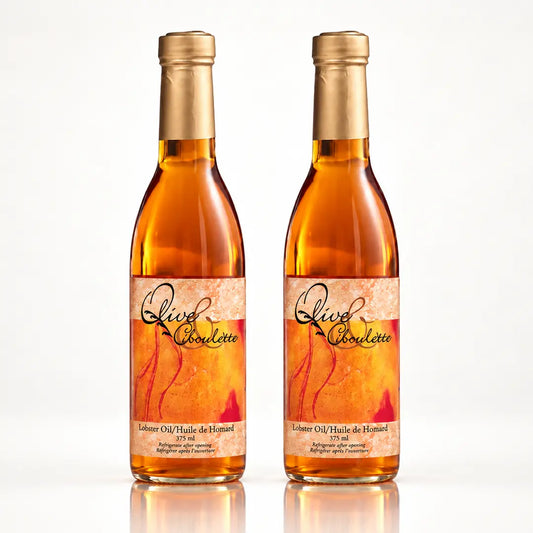 Premium Lobster Oil: Two Bottles